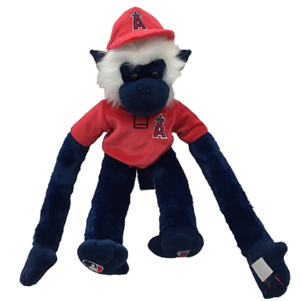 Los Angeles Angels Rally Monkey MLB Baseball Plush 18" Forever Collectibles